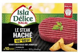 ID STEAK HACHE 100% BOEUF CONGELE 800G