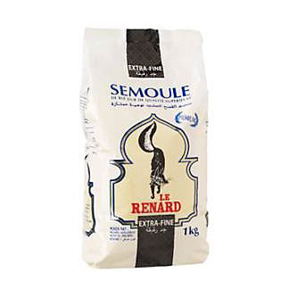 SEMOULE EXTRA FINE LE RENARD 1KG X10
