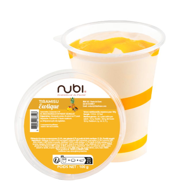 TIRAMISU NUBI EXOTIQUE X12